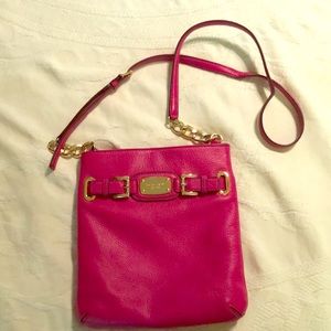 Hot Pink Authentic Michael Kors Crossbody Purse